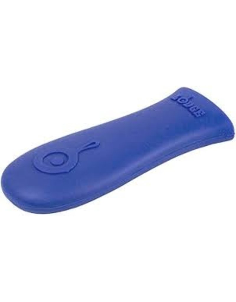 Lodge Silicone Hot Handle Holder Pot Grip, Blue cir