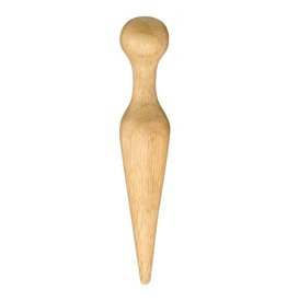 Harold Imports Pestle for Chinois, Cone-Shaped, Wood, 8"