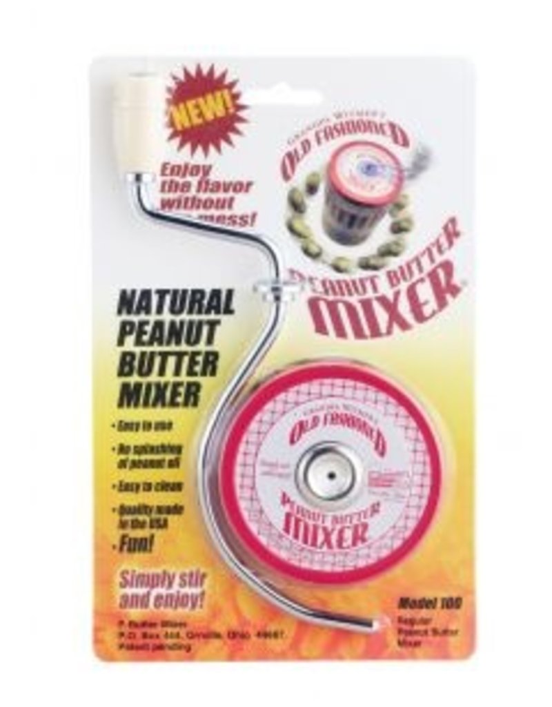 Harold Imports Grandpa Witmer Peanut Butter Mixer 3'' Lid, 16oz ciw
