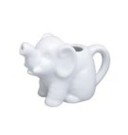 Harold Imports White Porcelain ELEPHANT Creamer 2oz/6