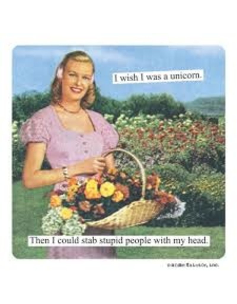 Boston International Cocktail Napkins, Unicorn, 20x