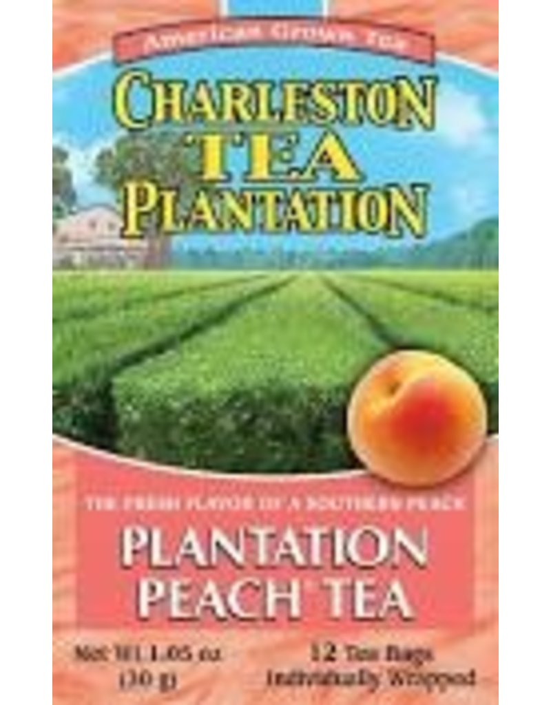 Charleston Tea Plantation Plantation Peach Tea 1.02oz - 12 Teabags
