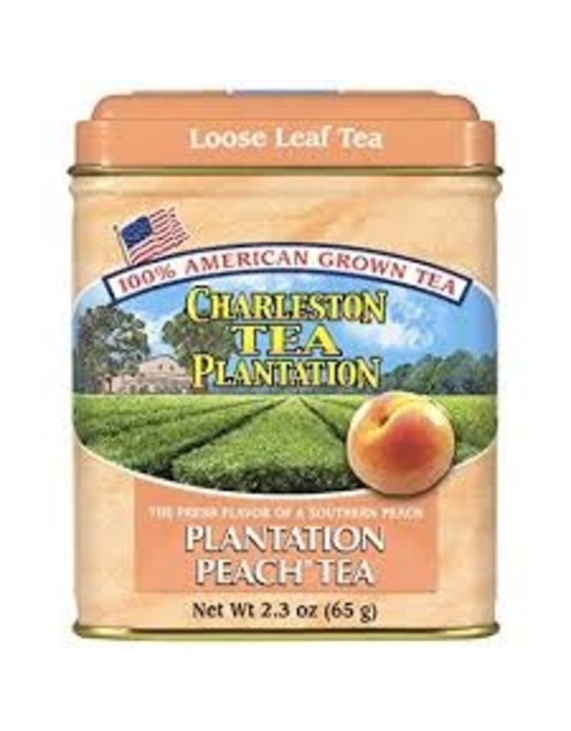 Charleston Tea Plantation Plantation Peach Tea 2.3oz - Loose Leaf Tin