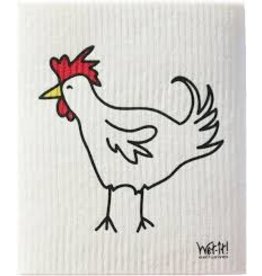 Wet-It Swedish Dish Cloth Rooster