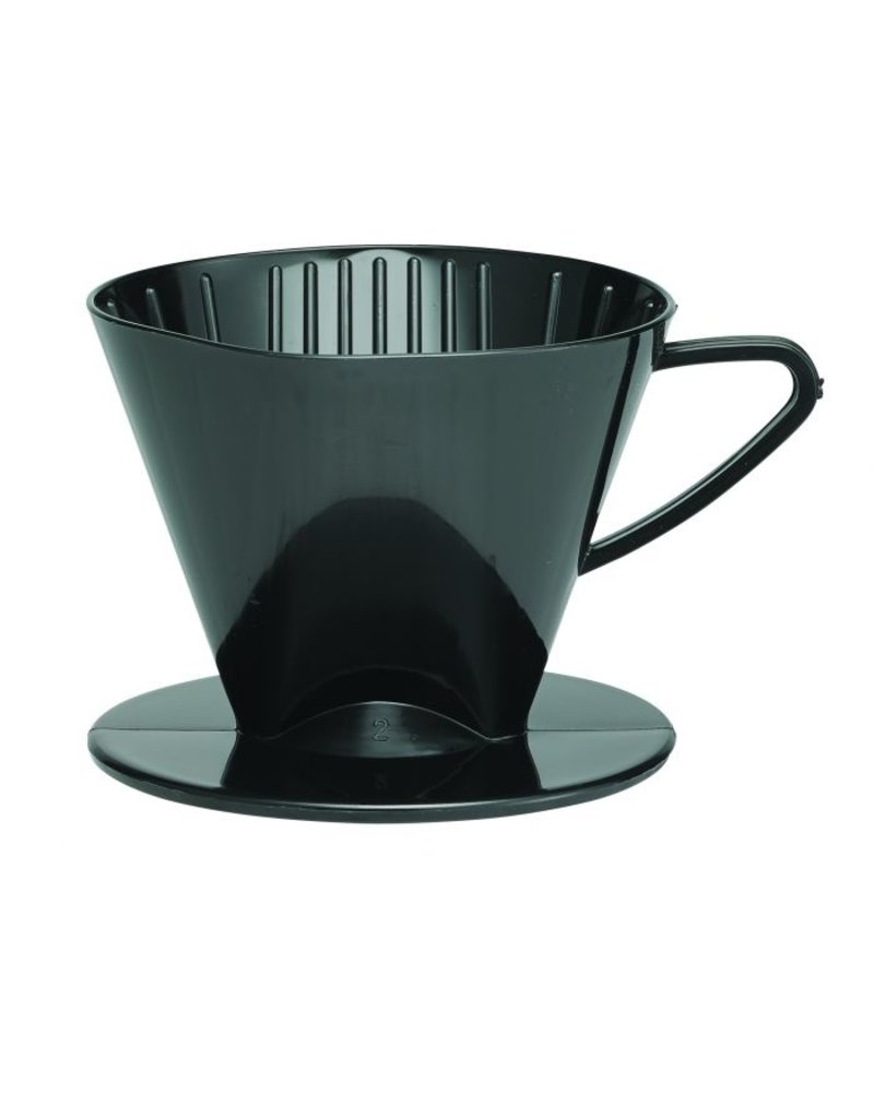 Harold Imports Plastic Coffee Filter Cone Black #2