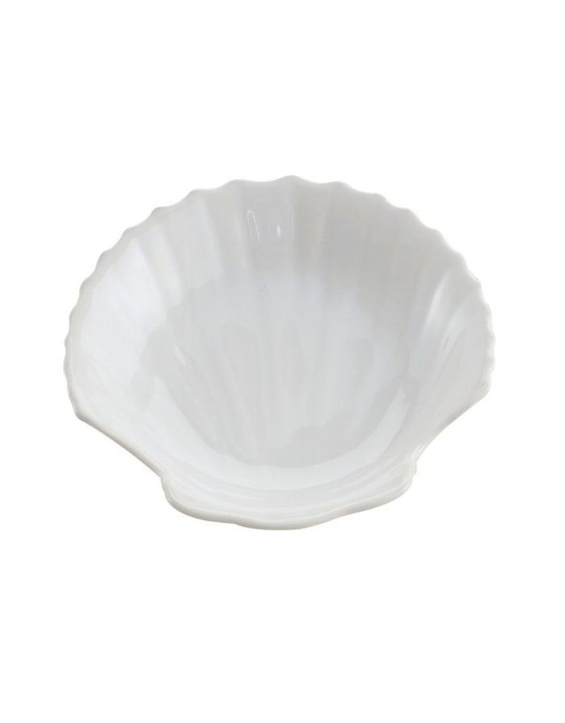 Harold Imports White Porcelain Shell Dish