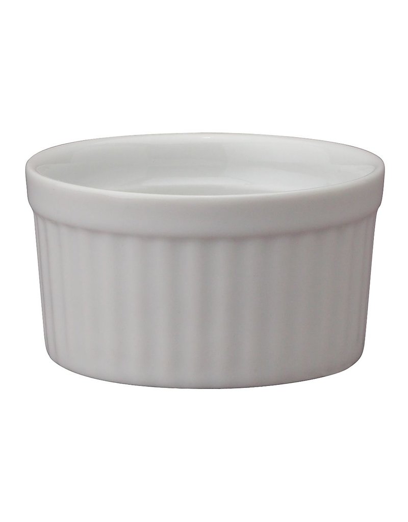 Harold Imports HIC White Porcelain Ramekin, 2oz/6 Cir