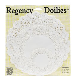 Harold Imports Regency Doilies Asstd Sizes