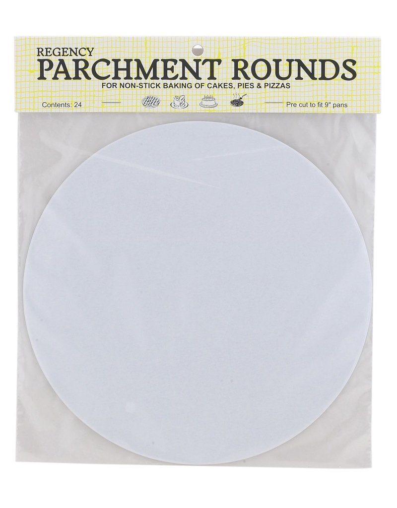 Harold Imports Regency Parchment Rounds 9"