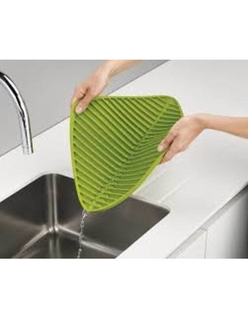 Joseph Joseph Flume Folding Drain Mat Green