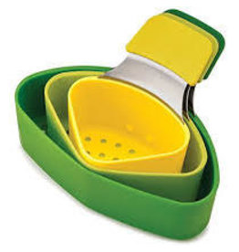 Joseph Joseph Nest Steamer Set, Green disc