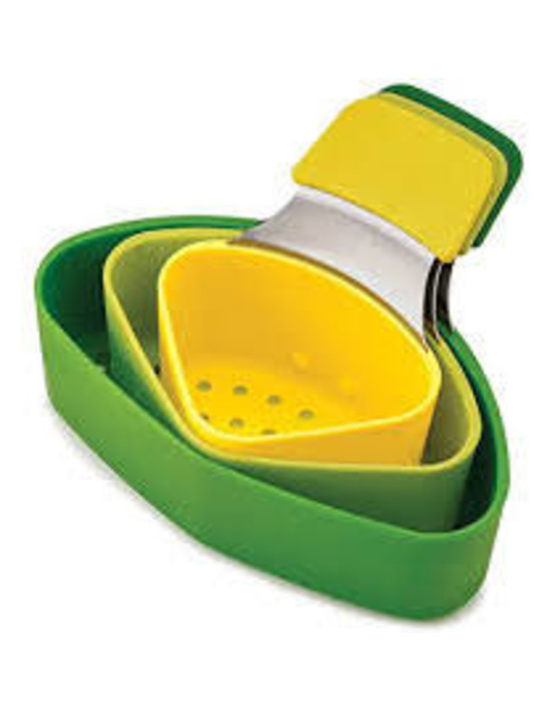 Joseph Joseph Nest Steamer Set, Green disc