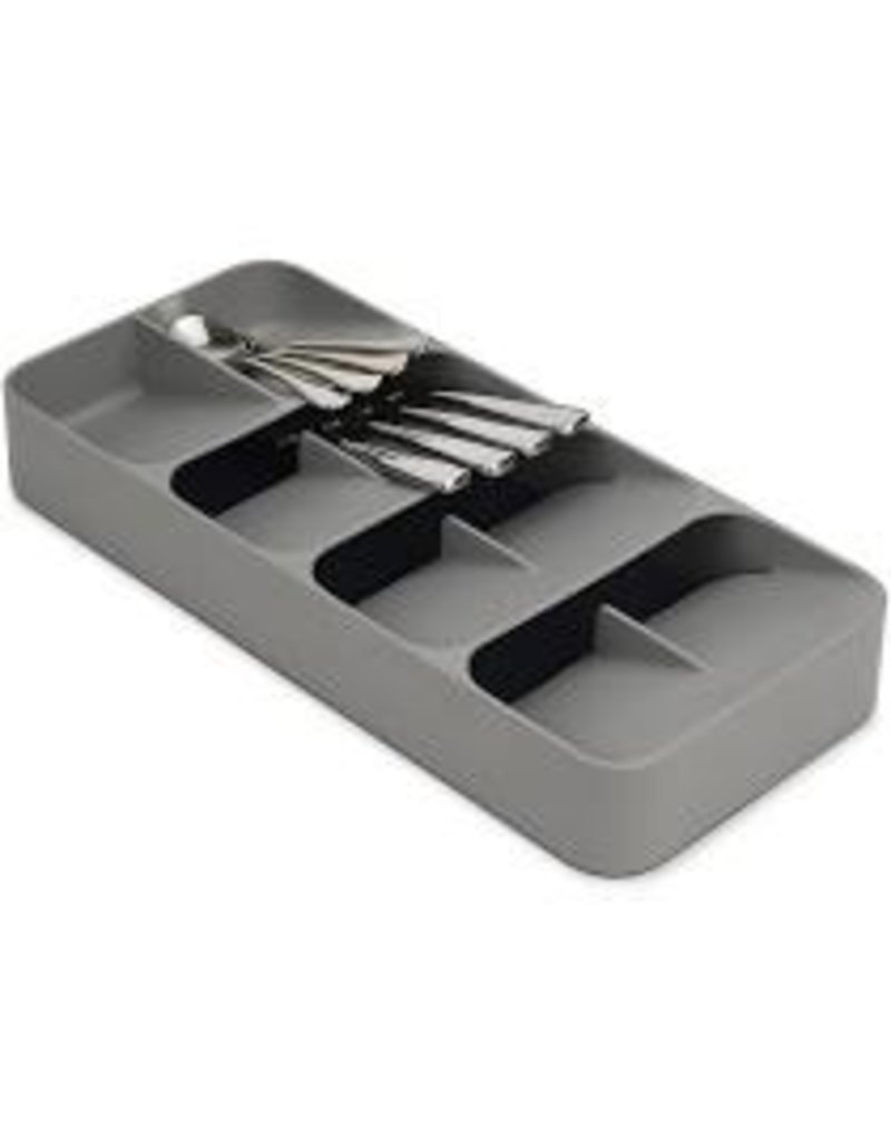 Joseph Joseph DrawerStore Kitchen Drawer Organizer Tray for Silverware, Gray