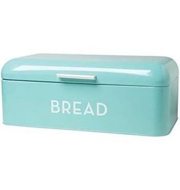 Now Designs Bread Box Turquoise Lg discntd