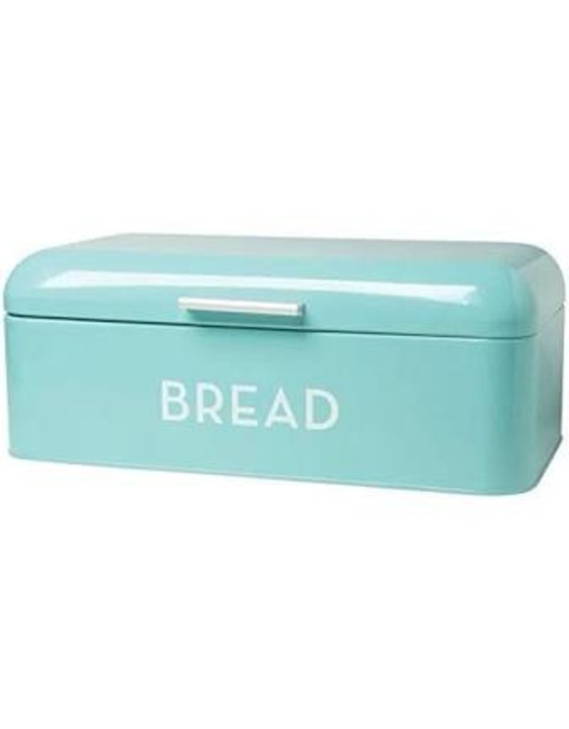 Now Designs Bread Box Turquoise Lg discntd