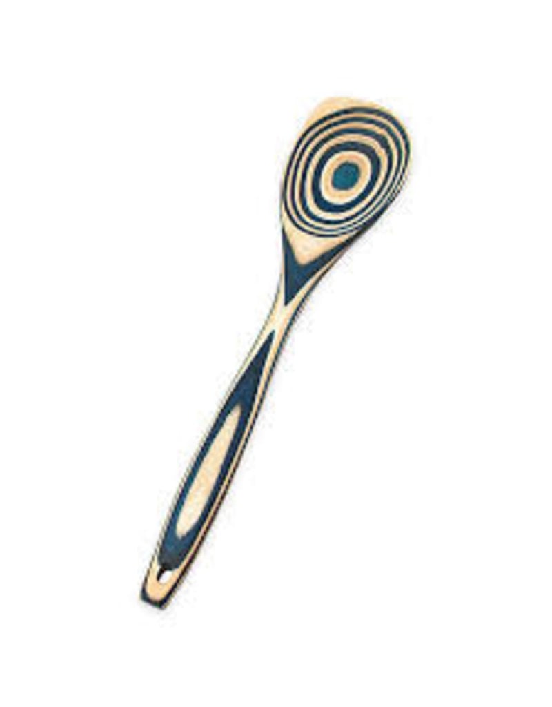 Island Bamboo/Wilshire Blue Pakkawood Corner Spoon, 12"