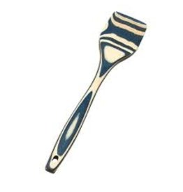 Island Bamboo/Wilshire Blue Pakkawood Spatula Turner, 12"