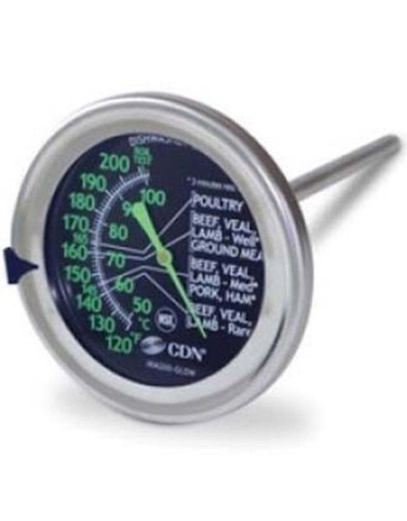 CDN ProAccurate GLOW Dial Meat & Poultry Cooking Thermometer