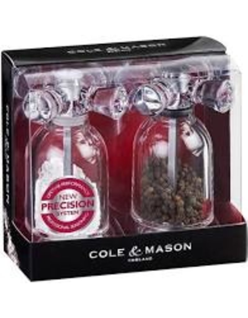 Cole & Mason/DKB Tap Style Salt and Pepper Set, Acrylic
