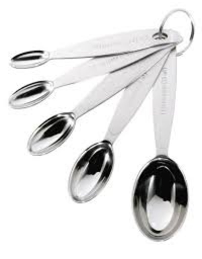 Cuisipro 5pc Stainless Steel Oval Measuring Spoons ciw