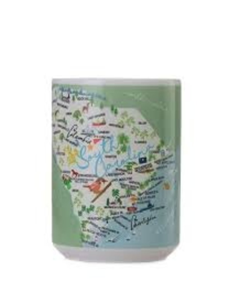 GalleyWare Mug, South Carolina Map