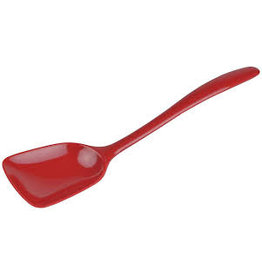 Gourmac/Hutzler Flat Edge Spoon 11", Melamine, Red