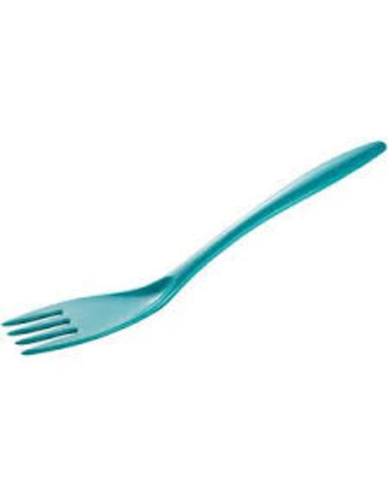 Gourmac/Hutzler Fork 12.5", Melamine, Turquoise