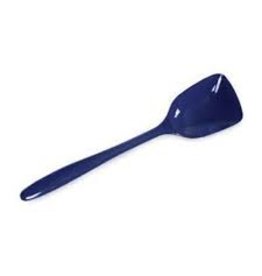 Gourmac/Hutzler Flat Edge Spoon 11", Melamine, Cobalt Blue