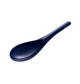 Gourmac/Hutzler Rice Wok Spoon 8.25", Melamine, Cobalt Blue