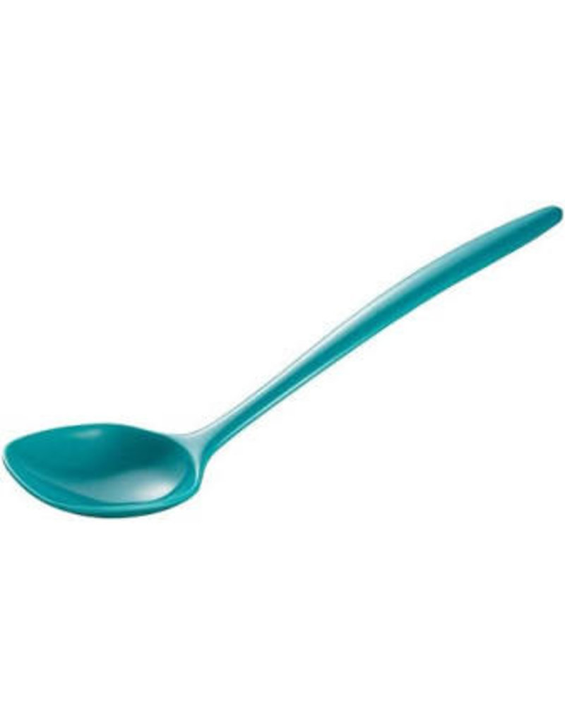 Gourmac/Hutzler Round Spoon 12", Melamine, Turquoise