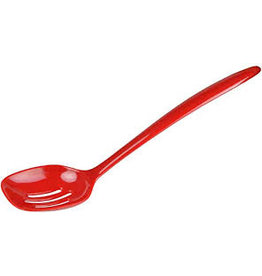 Gourmac/Hutzler Slotted Spoon 12", Melamine, Red