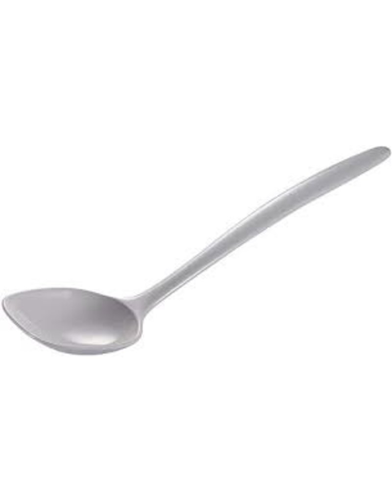 Gourmac/Hutzler Round Spoon 12", Melamine, White