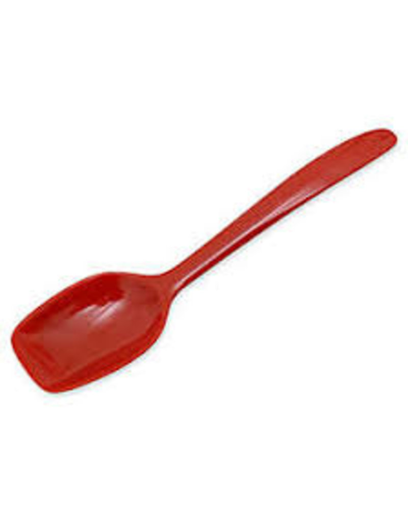 Gourmac/Hutzler Mini Spoon 7.5", Melamine, Red