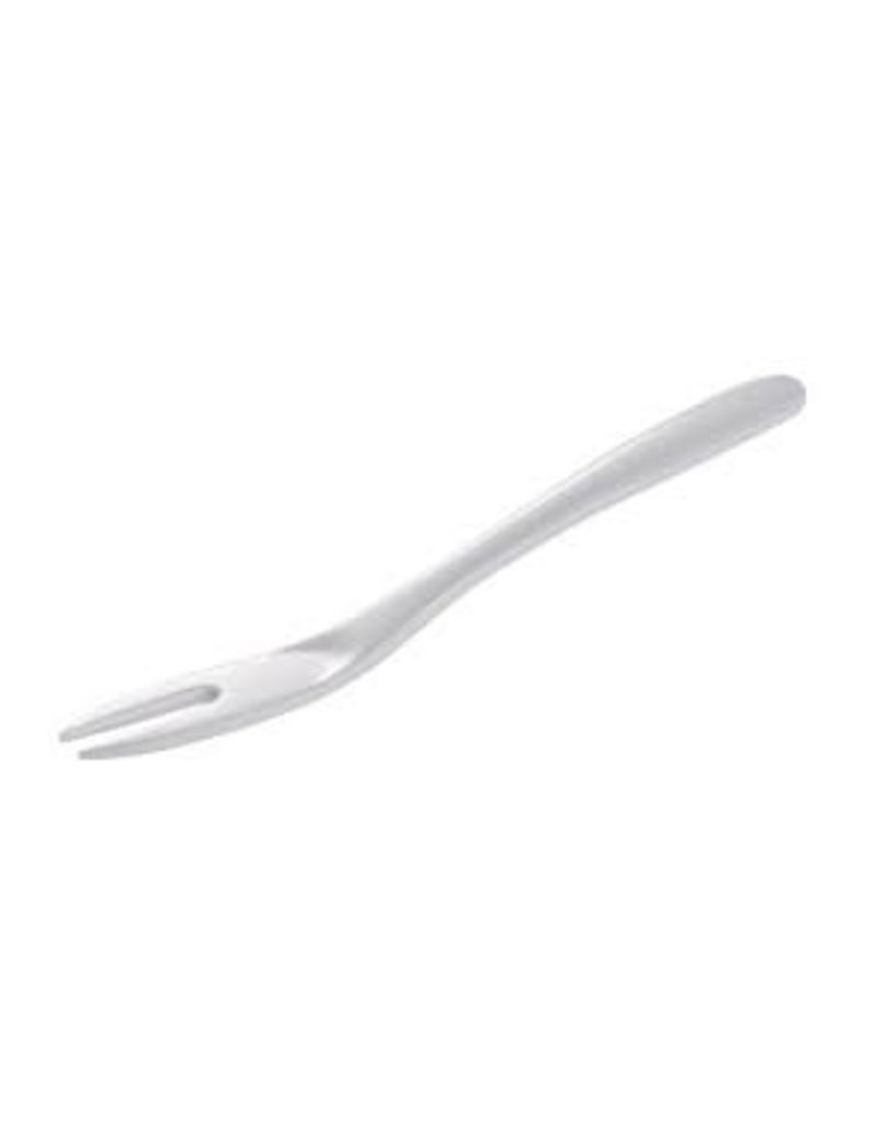 Gourmac/Hutzler Mini Fork 7.75", Melamine, White