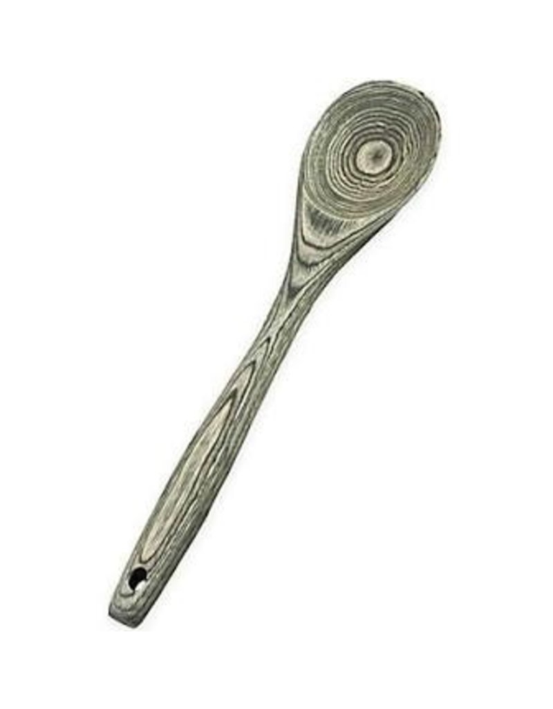 Island Bamboo/Wilshire Black Pakkawood Spoon, 12" discntd