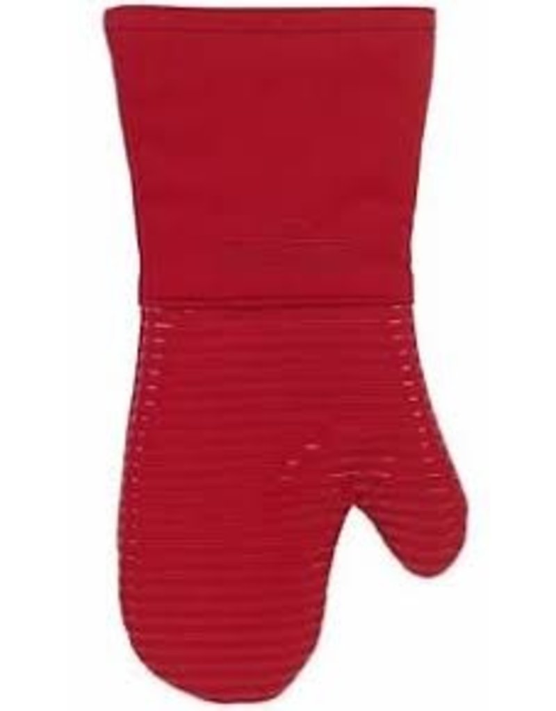 John Ritzenthaler AllClad Silicone Mitt Glove, Chili Red