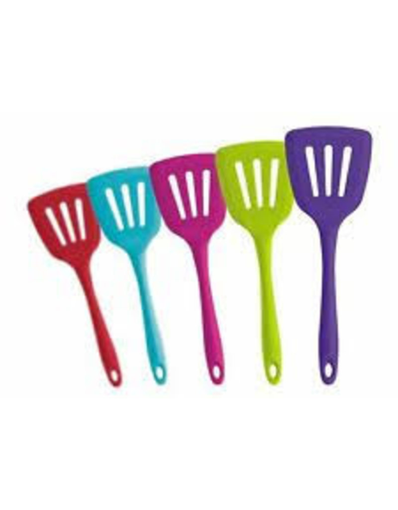 Kitchen Innovations/Zeal Silicone Flexible Spatula/Turner, Bright Color