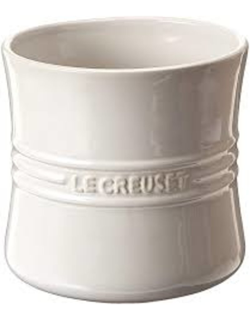 Le Creuset Stoneware Utensil Crock White,2.75qt cir