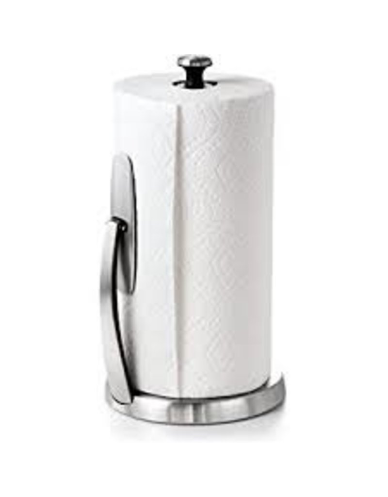 OXO Good Grips Stainless SimplyTear Standing Paper Towel Holder cir