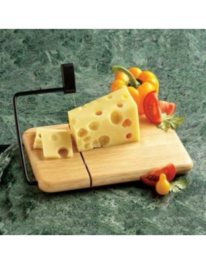 Prodyne Thick Beechwood Cheese Slicer 9.5x6