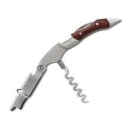 Rabbit Walnut Zippity 2-Step Corkscrew Wine Opener/12