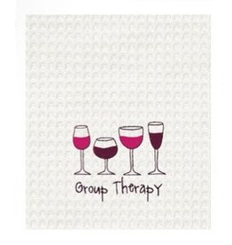 C and F Home Towel, Group Therapy, waffle weave/12