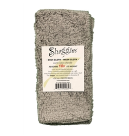Janey Lynn Shaggy Towel-Light Gray Goose
