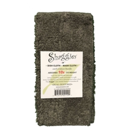 Janey Lynn Shaggy Towel-Dark Pepper Gray