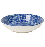 Now Designs Stamped Dipper Bowl Blue Waves, 3.75"*