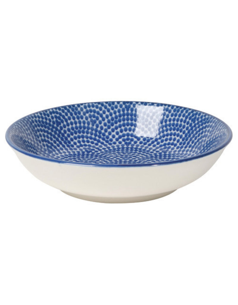 Now Designs Stamped Dipper Bowl Blue Waves, 3.75"*