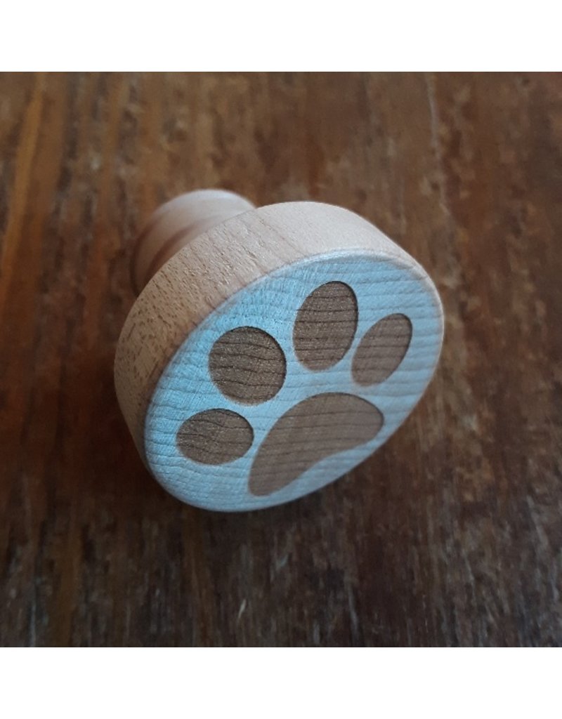 Tangico Wooden WineO Bottle Stopper-Clemson/Dog/Tiger Paw