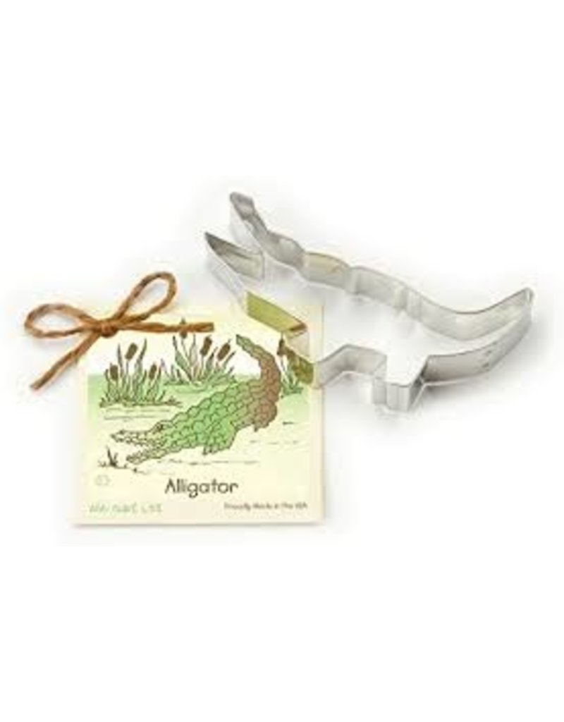 Ann Clark Cookie Cutter Alligator with Recipe Card, TRAD