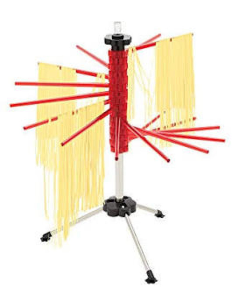 Foxrun Pasta Drying Rack, 18.5'', Red DISC