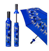 Vinrella Wine Bottle Umbrella - Spot On Dog-blue
